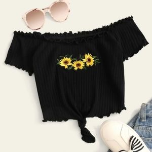 Flower croptop